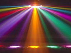 Intelligent light show with dazzling colors