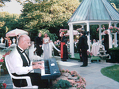 DJ party keyboard player