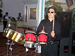 DJ party percusiionist